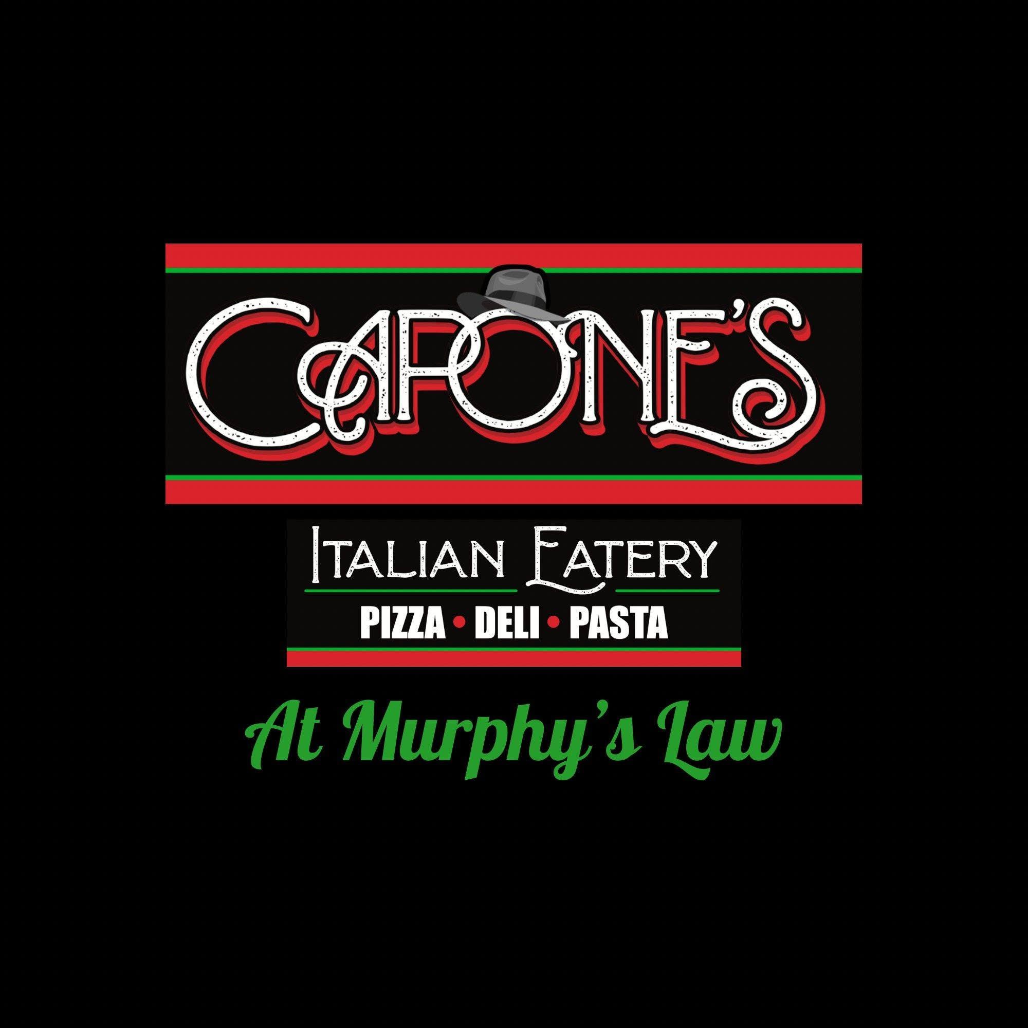 Logo for Capone's at Murphy's Law - Italian Eatery and Event Catering Partner in Rochester, NY